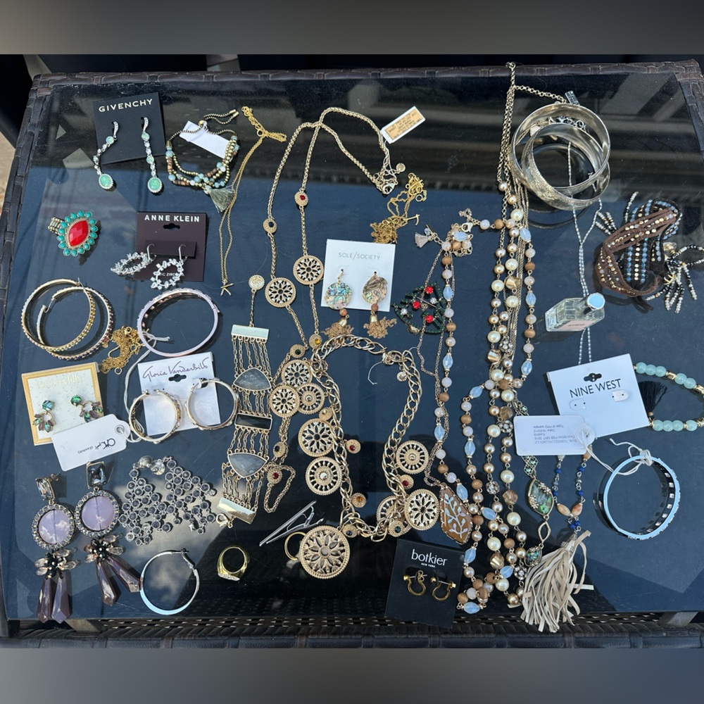Collection of new costume jewelry